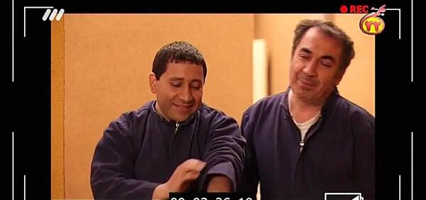 عکس پشت صحنه در حاشیه 2 قسمت 10