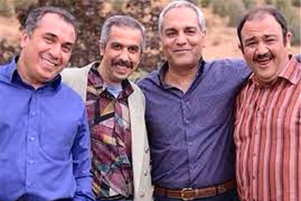 عکس پشت صحنه در حاشیه ۱ بستنی خوردن جواد رضویان