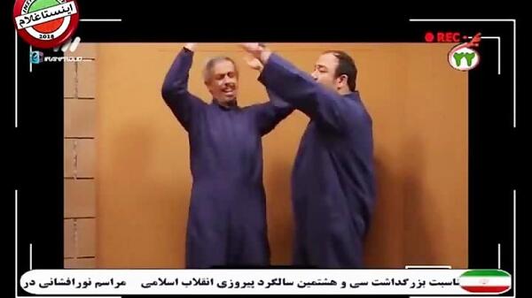 عکس پشت صحنه در حاشیه ۱ جواد رضویان