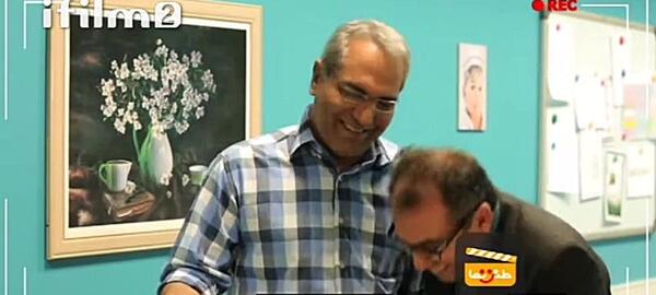 عکس پشت صحنه در حاشیه ۱ قسمت اخر