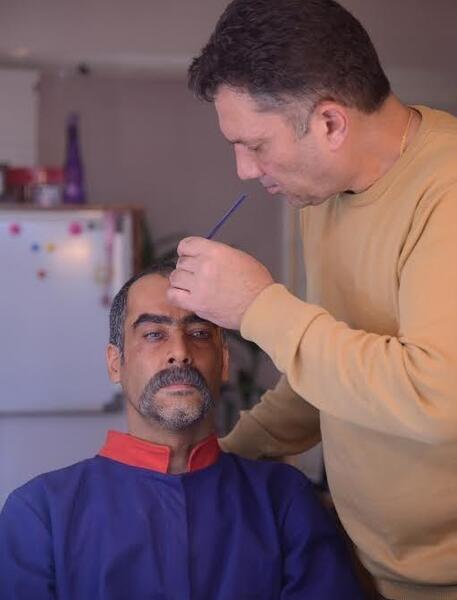 عکس پشت صحنه در حاشیه ۲ جواد رضویان