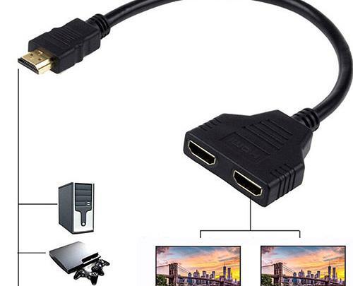 عکس پشت صحنه در حاشیه ۲ کابل hdmi