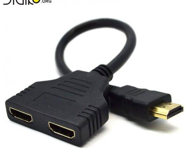 عکس پشت صحنه در حاشیه ۲ کابل hdmi