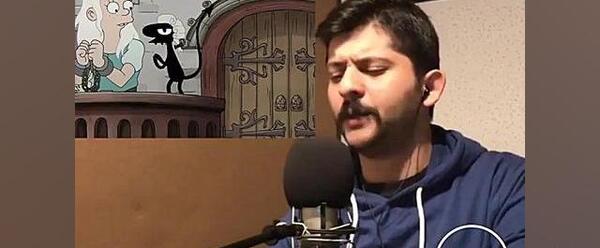 عکس پشت صحنه دوبله انیمیشن طلسم شدگان