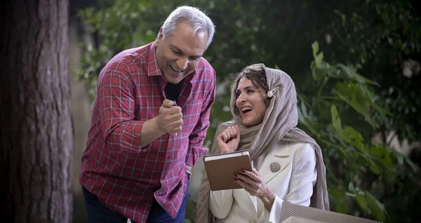 عکس پشت صحنه دراکولا مهران مدیری