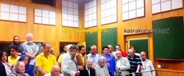 عکس پشت صحنه دوبله منوچهر اسماعیلی