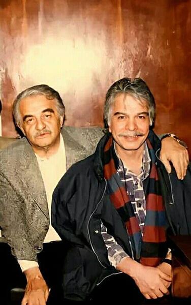 عکس پشت صحنه دوبله منوچهر اسماعیلی