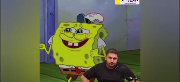 عکس پشت صحنه دوبله باب اسفنجی