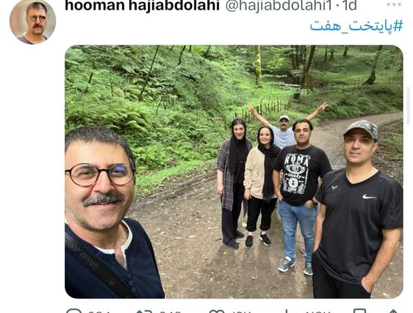 عکس پشت صحنه دوبله اوشین