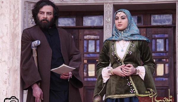 عکس پشت صحنه دوبله مریم شیرزاد