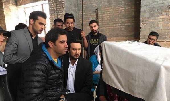 عکس پشت صحنه سریال دلدادگان