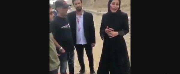 عکس پشت صحنه سریال دلدادگان