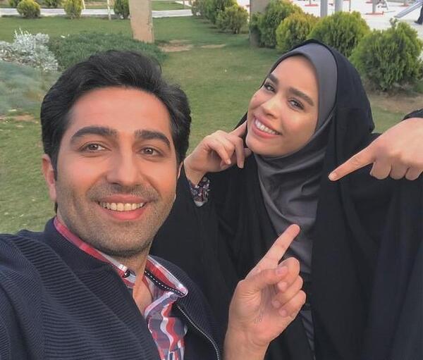 عکس پشت صحنه سریال دلدادگان