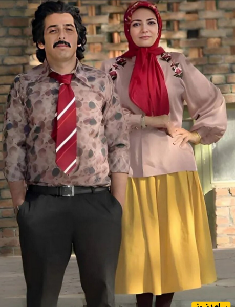 عکس پشت صحنه سریال دلدادگان