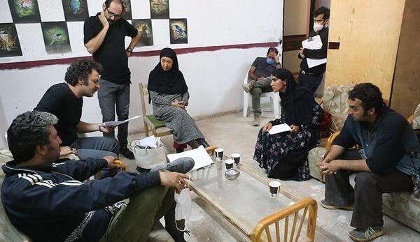 عکس پشت صحنه سریال دلباخته در شهر