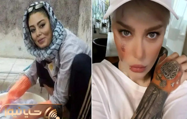 عکس پشت صحنه سریال دلنوازان شاهرخ استخری و سحر قریشی