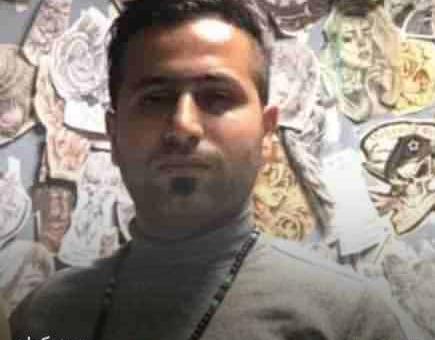 عکس خالکوبی پشت وحید مرادی