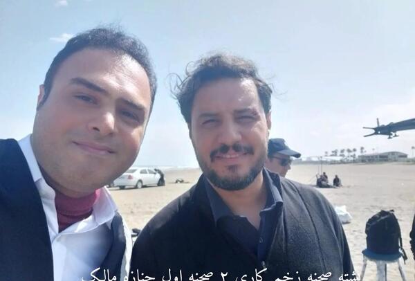 عکس پشت صحنه زخم کاری ۱
