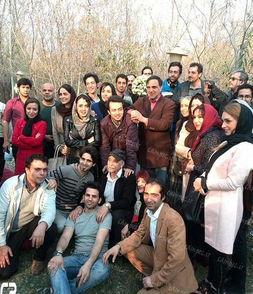 عکس پشت صحنه زیبایی حقیقی دوبله فارسی
