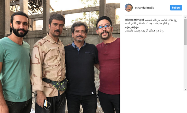 عکس پشت صحنه سریال پایتخت ۵ قسمت ۱
