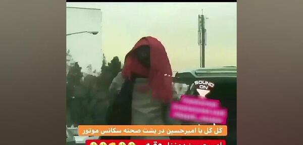 عکس پشت صحنه سریال مانکن گریه امیرحسین آرمان