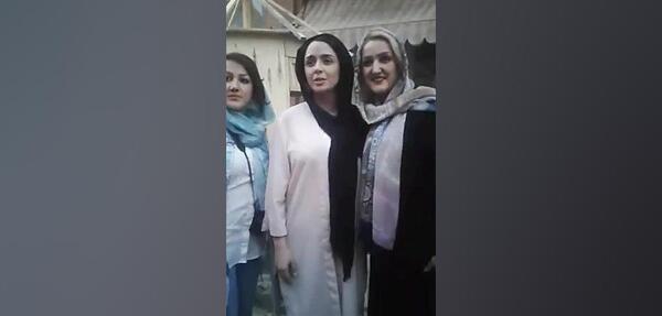 عکس پشت صحنه شهرزاد ترانه علیدوستی