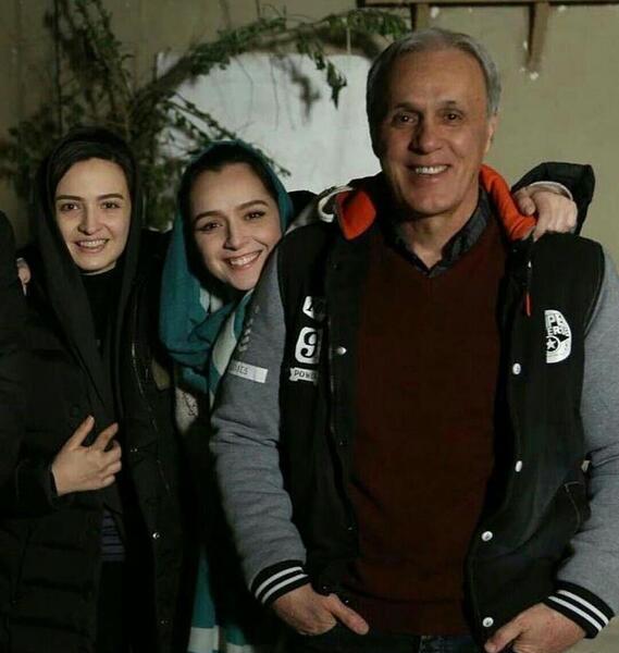 عکس پشت صحنه شهرزاد ترانه علیدوستی