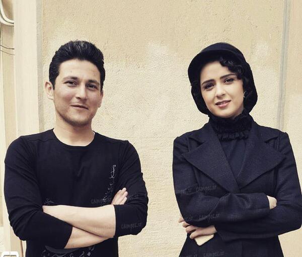عکس پشت صحنه شهرزاد ترانه علیدوستی