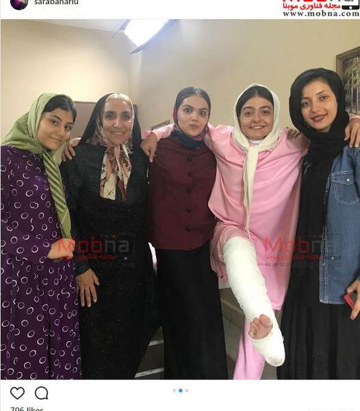 عکس پشت صحنه سریال شهرزاد