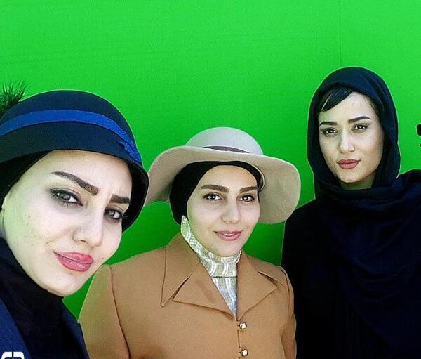 عکس پشت صحنه سریال شهرزاد