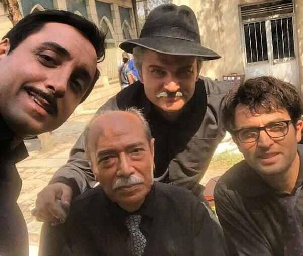 عکس پشت صحنه سریال شهرزاد