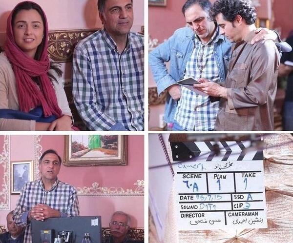 عکس پشت صحنه سریال شهرزاد