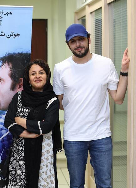 عکس پشت صحنه سینمایی شبی که ماه کامل شد