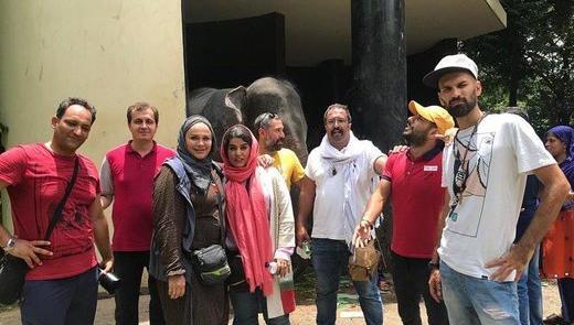 عکس پشت صحنه های شبی که ماه کامل شد