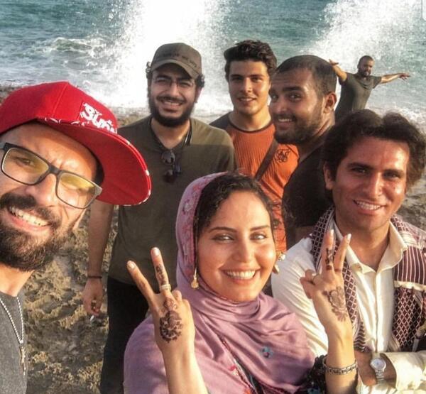 عکس پشت صحنه های شبی که ماه کامل شد