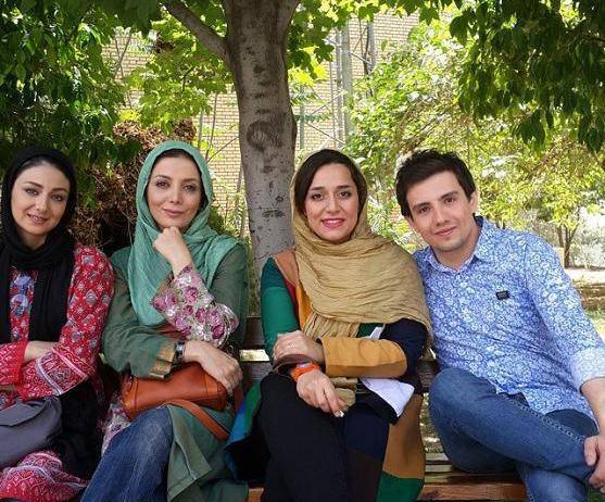 عکس پشت صحنه شمعدونی کامل
