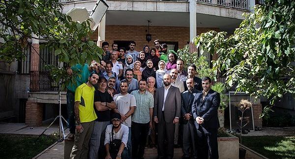 عکس پشت صحنه شمعدونی قسمت ۱۱