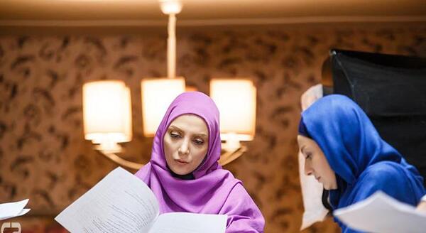 عکس پشت صحنه شمعدونی قسمت آخر