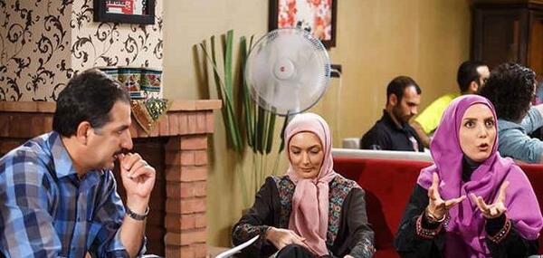 عکس پشت صحنه سریال شمعدونی