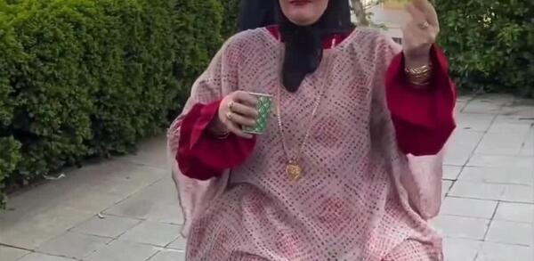 عکس پشت صحنه سریال شمعدونی نماشا