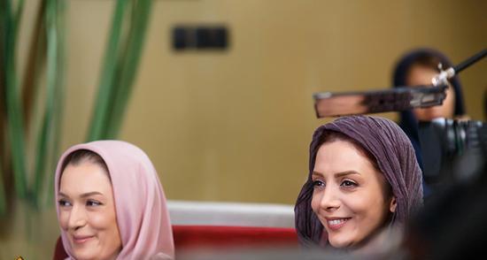 عکس پشت صحنه سریال شمعدونی نماشا