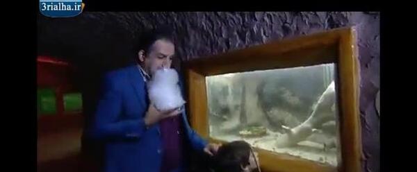 عکس پشت صحنه سریال شمعدونی نماشا