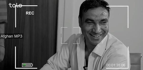 عکس پشت صحنه شبکه خنده افغانی