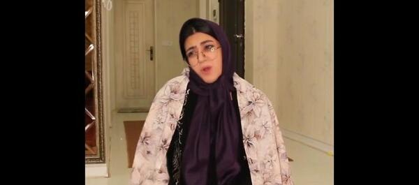 عکس پشت صحنه طنز سرنا امینی افطاری