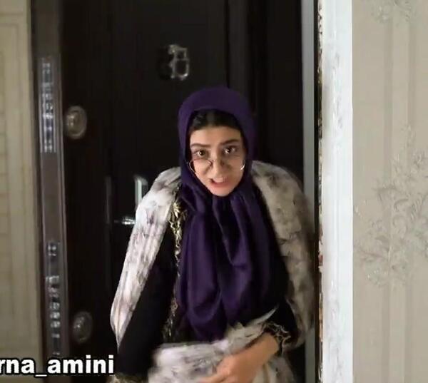 عکس پشت صحنه طنز سرنا امینی اگه درس نخونی