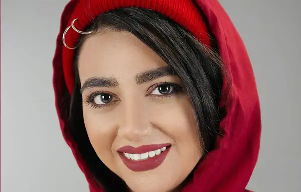 عکس پشت صحنه کلیپ طنز ختم سرنا امینی