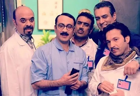 عکس پشت صحنه طنز در حاشیه 3