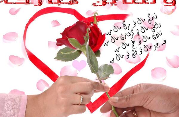 عکس ولنتاین برای پسرم