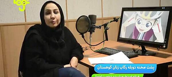 عکس پشت صحنه عروسک گردانی مل مل