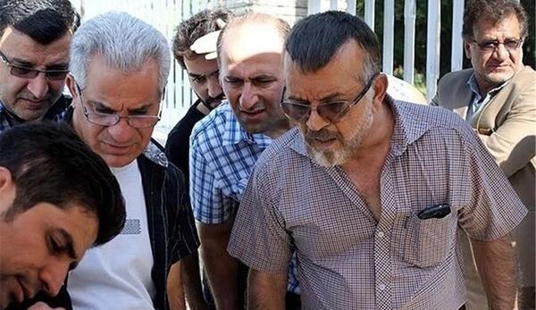 عکس پشت صحنه ی قورباغه